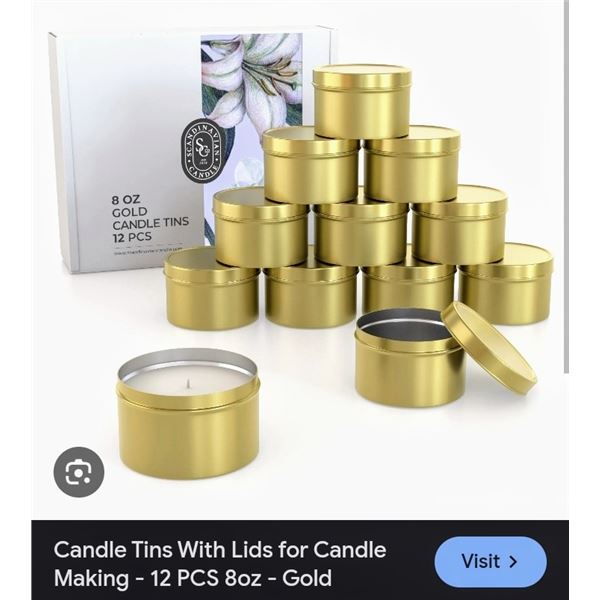 Candle Tins