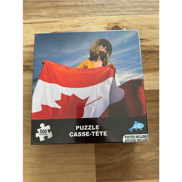 500 pc puzzle and poster