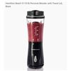 Image 1 : Hamilton Beach Personal Blender with travel lid