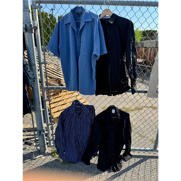 Shirts, large and XL