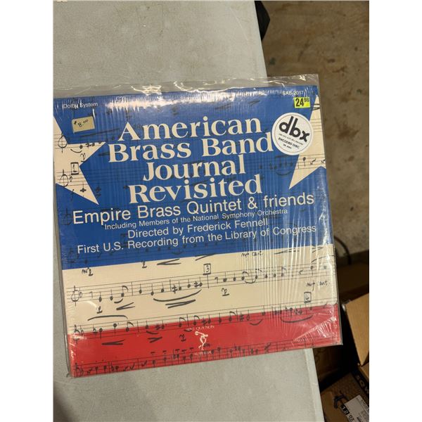 American brass band record