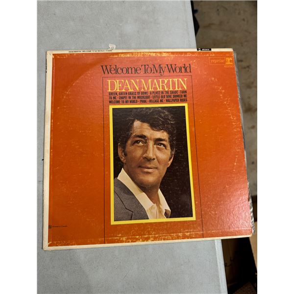 Welcome to my world, Dean Martin record