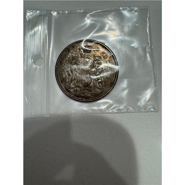 1963 Canadian silver $.50 cents
