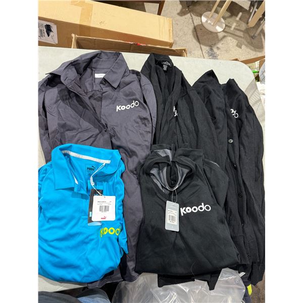 Large and medium clothing, some NWT