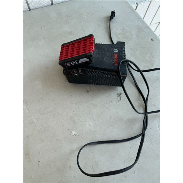 Bosch battery and charger