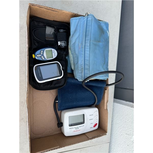 Blood pressure monitors, etc.