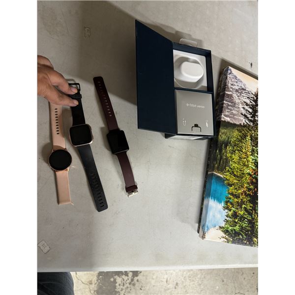 Assorted watches, fit bit etc untested