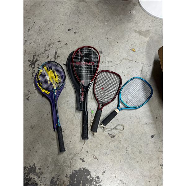Sports rackets