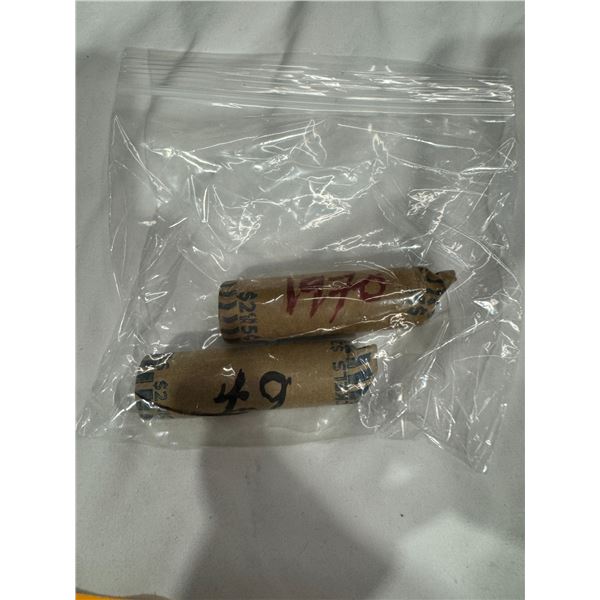 1967  roll 1970 roll Nickles