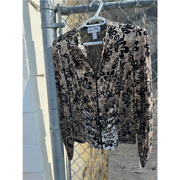 J.Ribkoff zip up jacket size 14 NWT