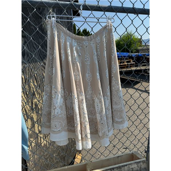 Anne Carson sequenced skirt size 10