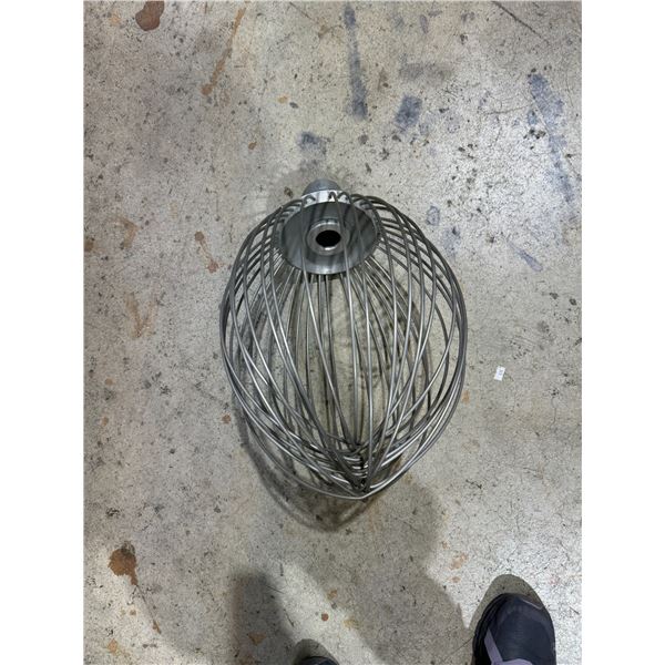 Commercial mixer whisk