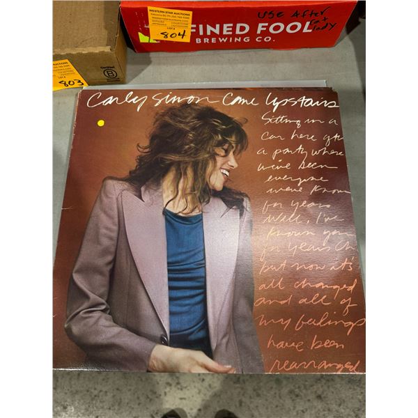 Carly Simon come upstairs record