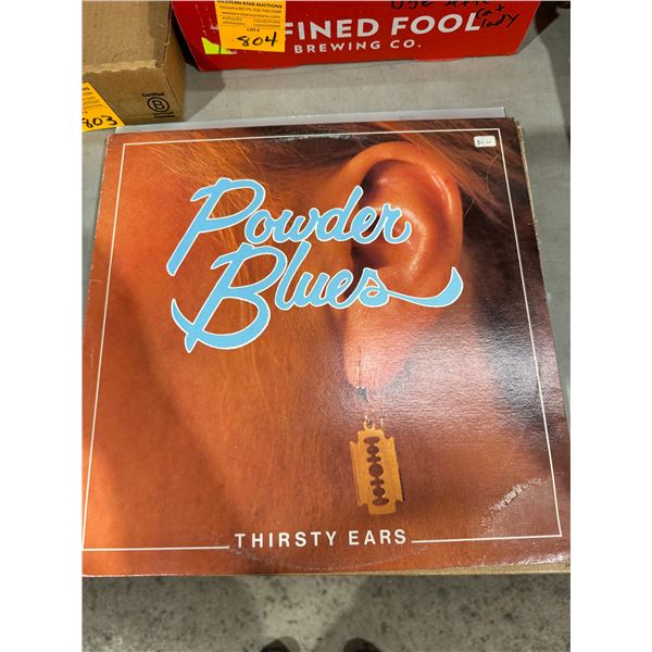 Powder, blues, thirsty, ears record