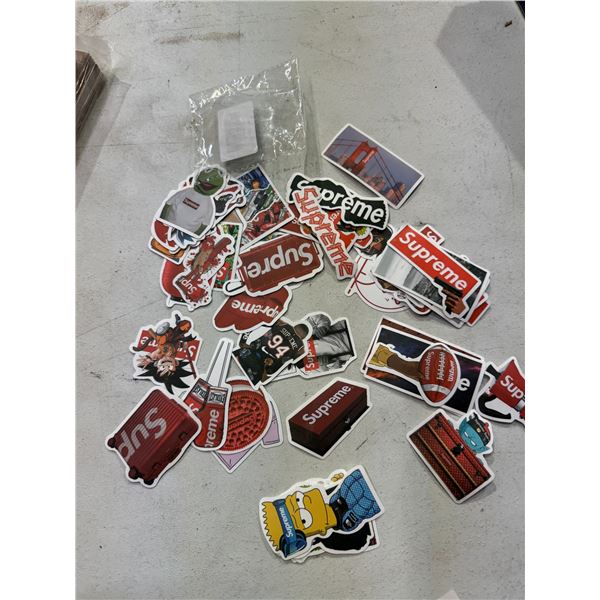 Supreme stickers lot