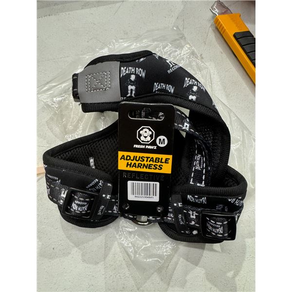 Fresh pawz adjustable, reflective, harness, medium