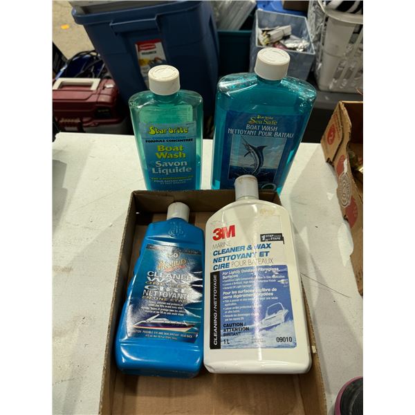 Boat cleaning items