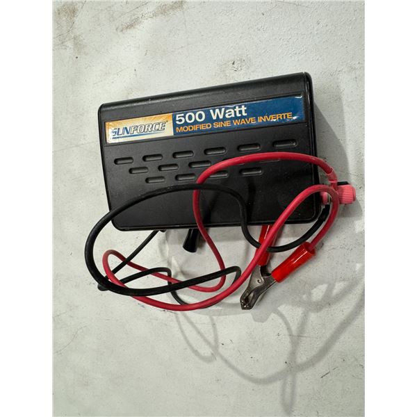 sun force 500 W modified sine wave inverter