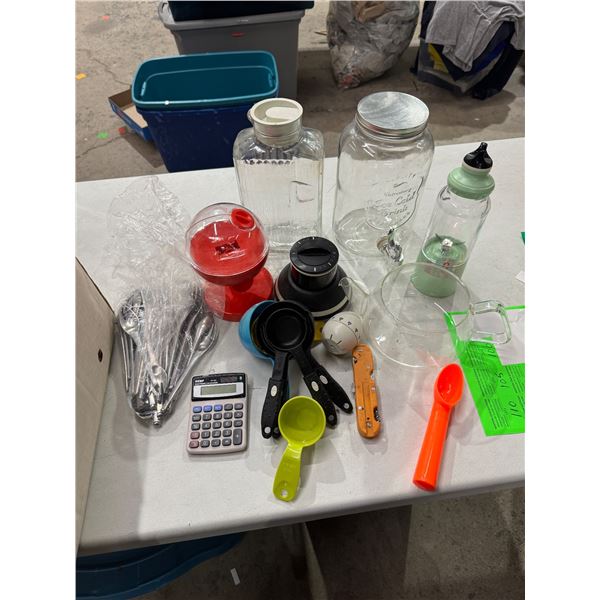 Cutlery, and kitchen items