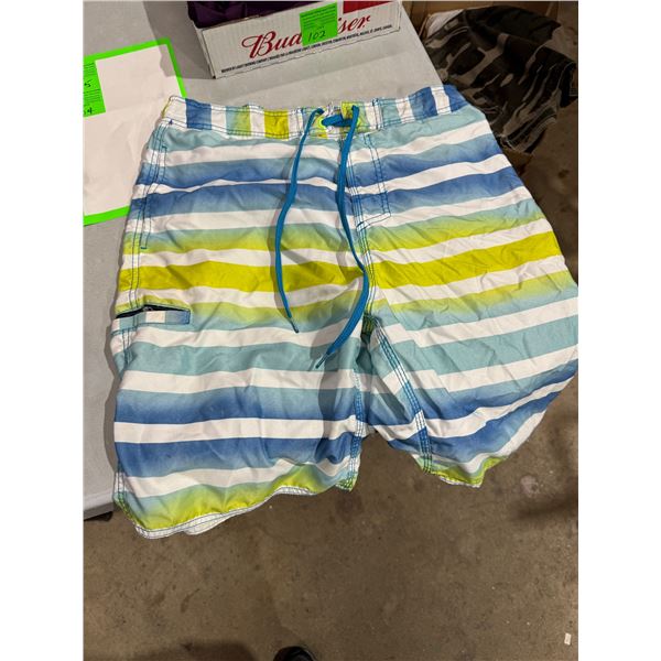 Rip zone short size not shown