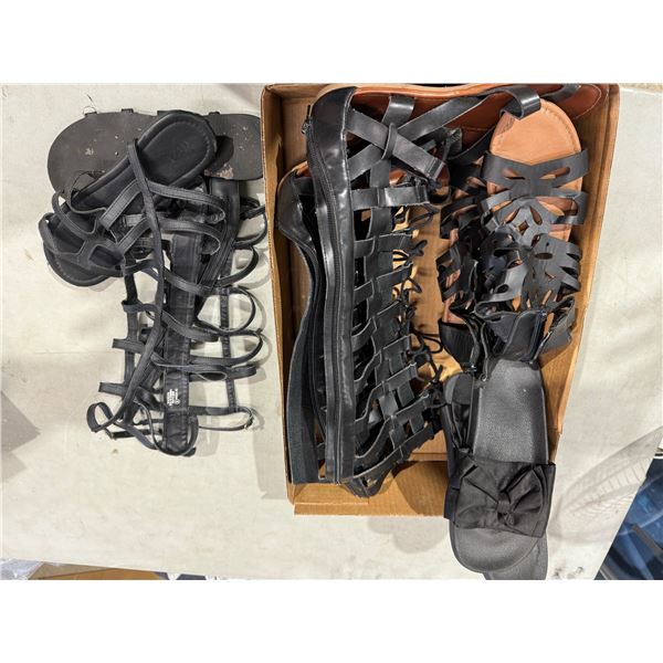 Assorted footwear size 8