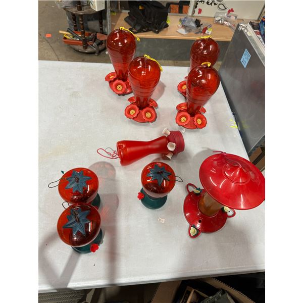 Hummingbird feeders