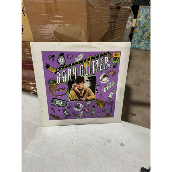 Glitter and gold Gary glitter record