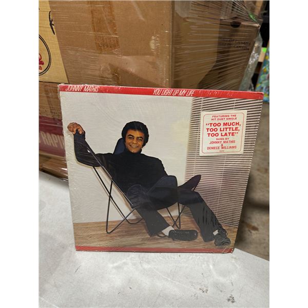 Johnny Mathis, you light up my life record