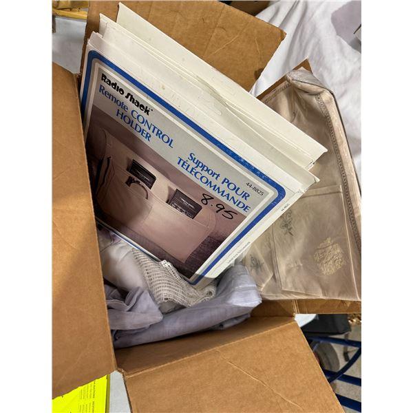 Couch remote, control holders, and other linens