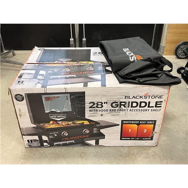 New Blackstone 28" Griddle & Cover - see all photos for details