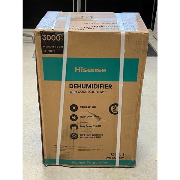 New Sealed Hisense Dehumidifier With Connectlife App - see all photos for details