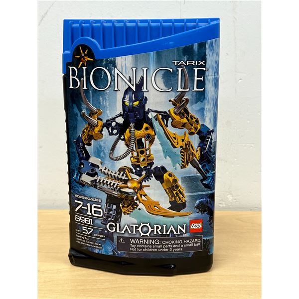 New Sealed Lego Tarix Bionicle Glatorian Set 8981 - see all photos