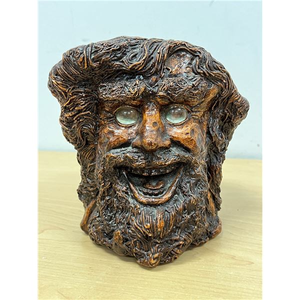 Vintage Jason Christoble Sculptural Wizard Candle Holder - Approx: 7.5"W 7"T