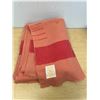 Image 1 : AS IS Pink 4 Point Hudson's Bay Company HBC Wool Blanket Approx: 74x86"  see all photos