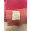 Image 2 : AS IS Pink 4 Point Hudson's Bay Company HBC Wool Blanket Approx: 74x86"  see all photos