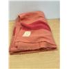 Image 5 : AS IS Pink 4 Point Hudson's Bay Company HBC Wool Blanket Approx: 74x86"  see all photos