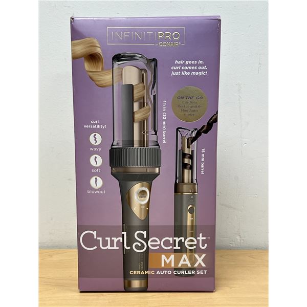 New Conair Infiniti Pro Curl Secret Max Ceramic Auto Curler Set - see all photos