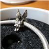 Image 6 : PANDORA bracelet with 3 charms in a Pandora Jewelery Box