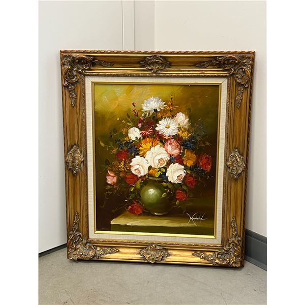 Nice Original Framed Still Life  - Approx: 27.5x23.5"