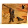 Image 2 : 1970s Inuit 3D Wood Sculpture Art Piece - Hunting Scene - Approx: 12x10"
