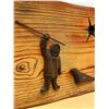 Image 3 : 1970s Inuit 3D Wood Sculpture Art Piece - Hunting Scene - Approx: 12x10"