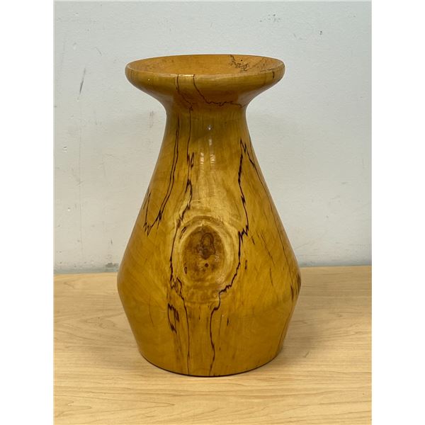 Amazing Sculptural Wood Vessel / Vase - Large Approx: 11"T 7"W