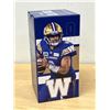 Image 4 : New In Box Zach Collaros Winnipeg Blue Bombers Bobblehead Quarterback #8