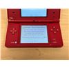 Image 3 : Red Nintendo DS - No Adaptor - power up, not tested - see all photos