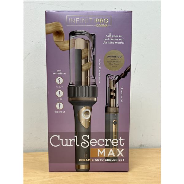New Conair Infiniti Pro Curl Secret Max Ceramic Auto Curler Set - see all photos