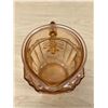 Image 9 : Vintage Pink Embossed Flowers Water / Juice Pitcher - Approx: 6" tall