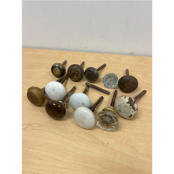 Lot of Vintage Door Knobs - please see all photos