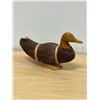 Image 2 : 2 Straw "Whisk Broom" Figural Ducks - widest 6.5"