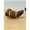 Image 5 : 2 Straw "Whisk Broom" Figural Ducks - widest 6.5"