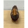 Image 6 : 2 Straw "Whisk Broom" Figural Ducks - widest 6.5"
